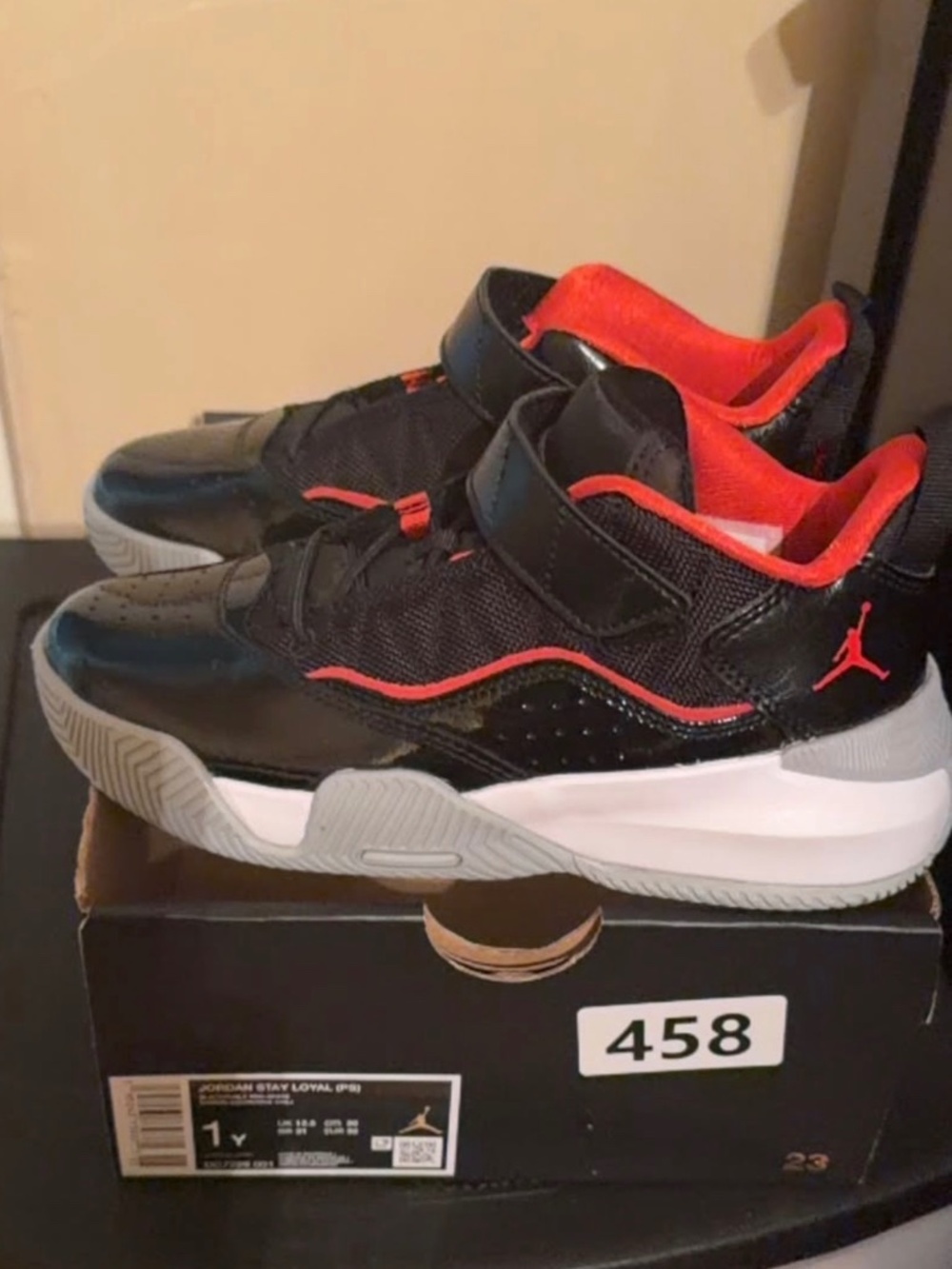New Kids size 1 Jordan’s